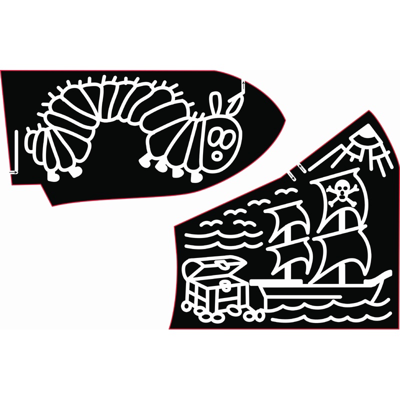 20_UK_Birchington, catepillar, pirate, sun, chest, boat, ship.jpg