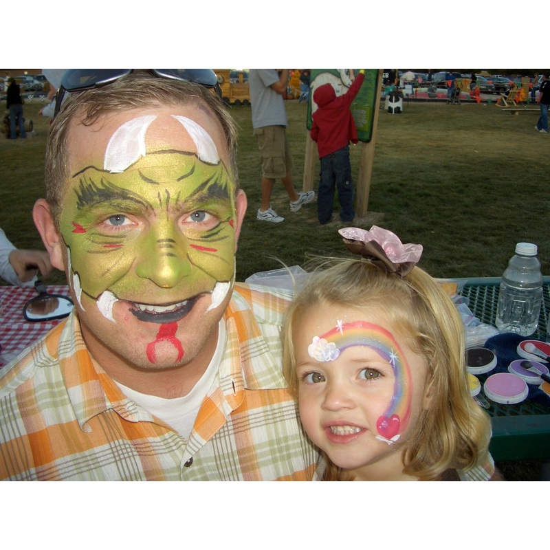 Face Paint_Dad Daughter_Dragon Rainbow.JPG