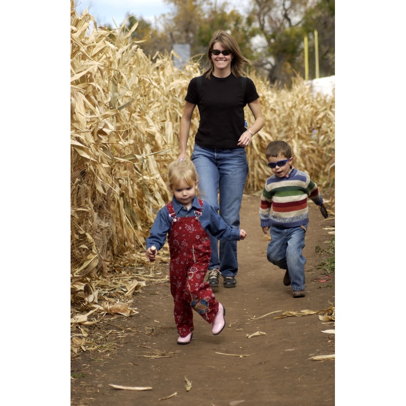 mom and kids in maze.jpg