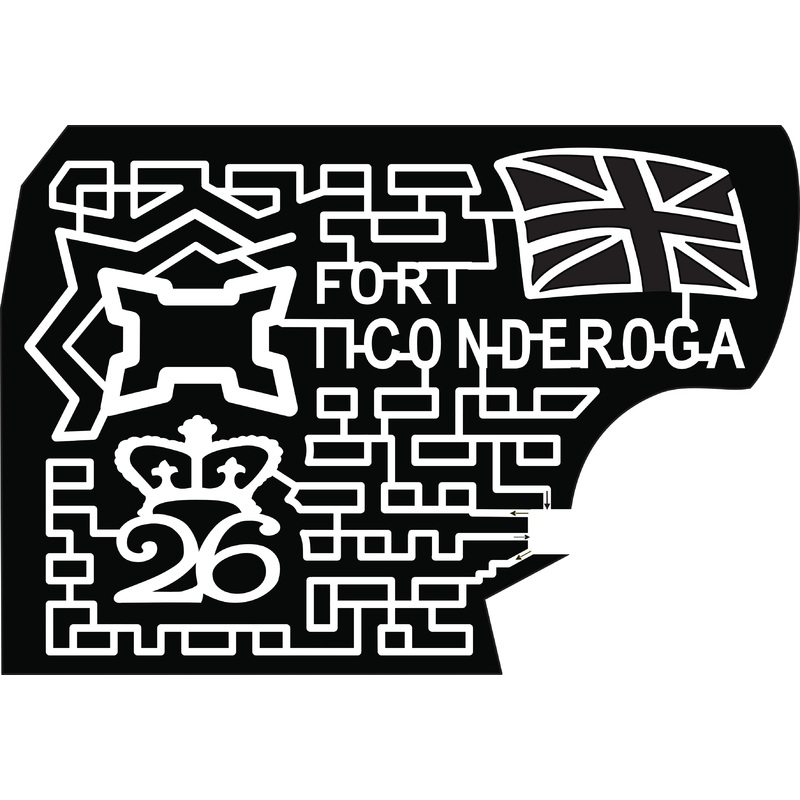 21_NY_Fort Ticonderoga british flag crown