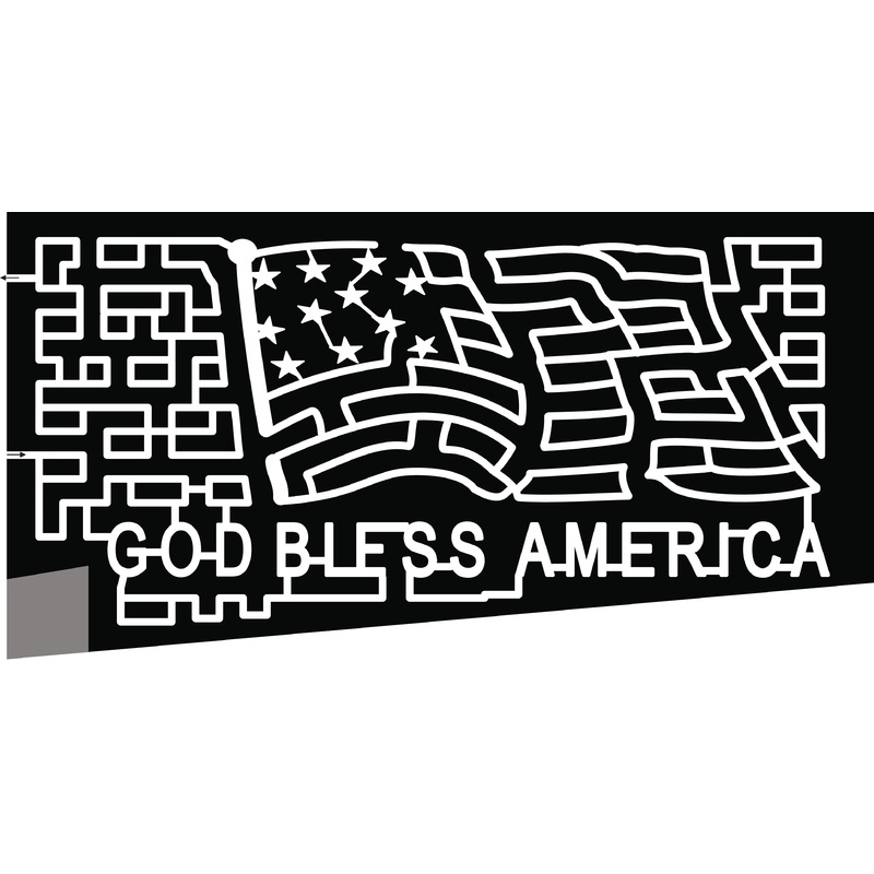 21_PA_Sugarloaf god bless america flag