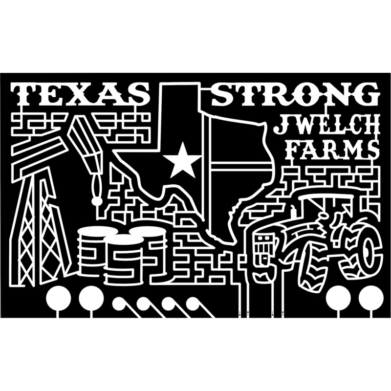 21_TX_Victoria oil barrell tractor shape state