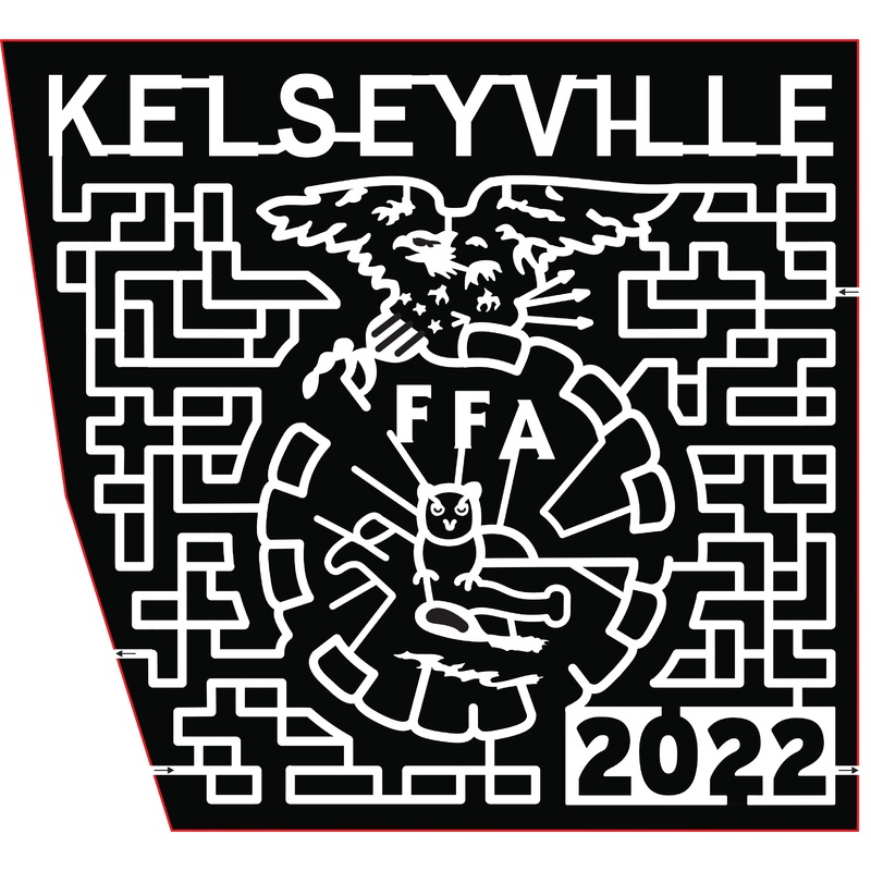 22_CA_Lakeport(Kesleyville) FFA Eagle Owl Logo