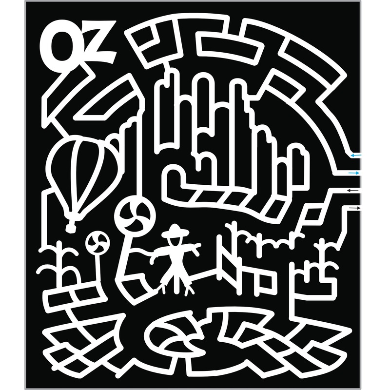 22_FL_Masaryktown OZ Hot Air Balloon Emerald City Scare Crow Corn Candy