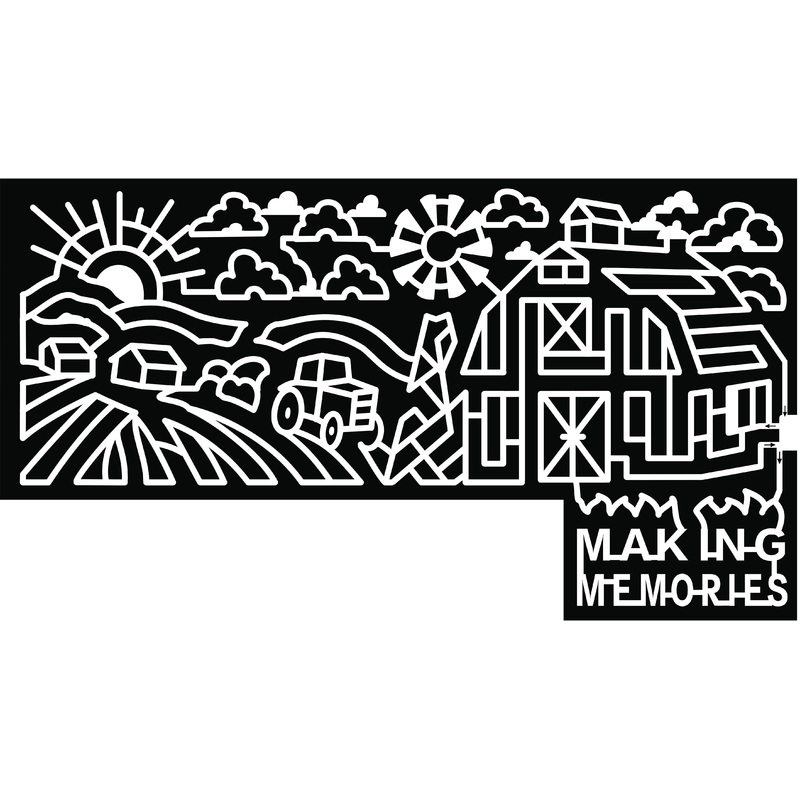 22_IA_Cambridge Making Memories Barn Windmill Clouds Sun Field Tractor