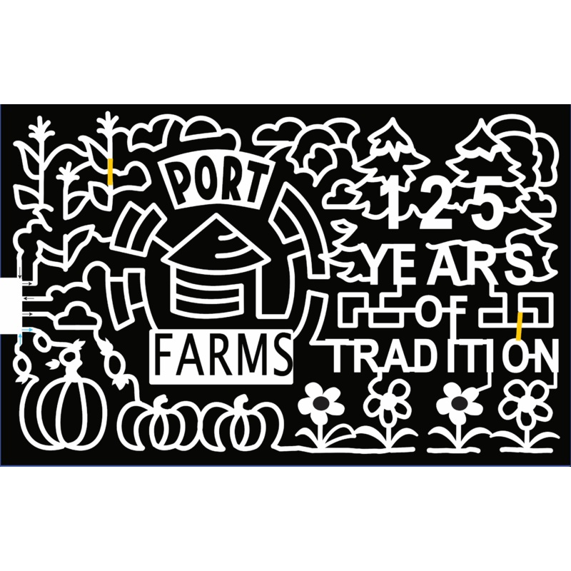 22_PA_Waterford farm, flower, silo, anniversary, 125 years, tree, cloud, pumpkins