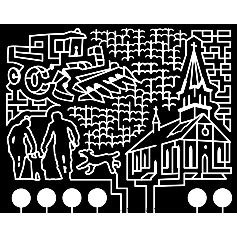 22_TX_Victoria, tractor, church, religion, people, family, dog, kid, corn