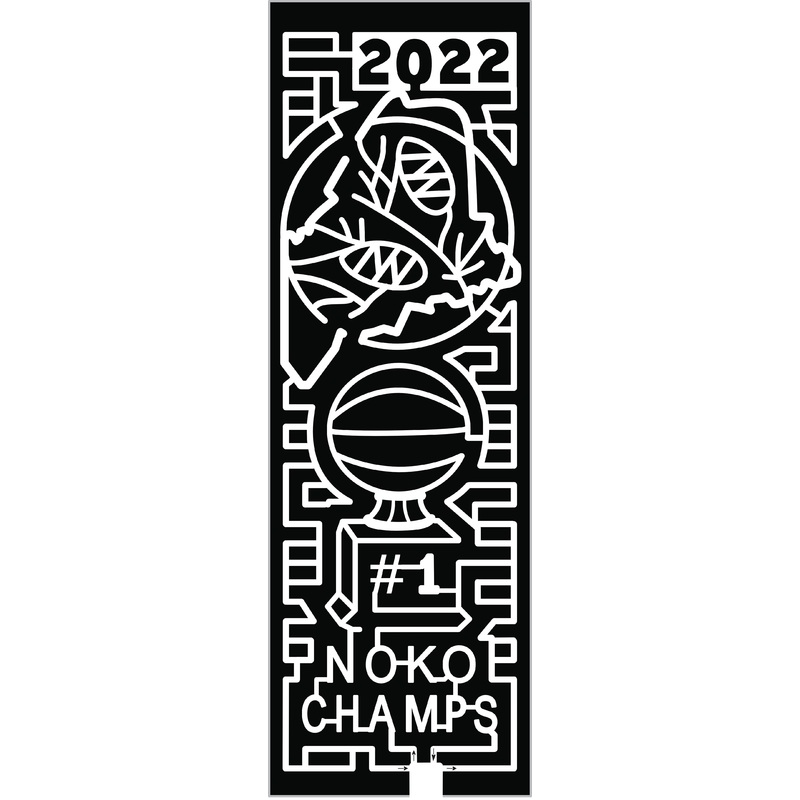 22_ME_Corinna NOKO Champs #1 Basketball Trophy Plant