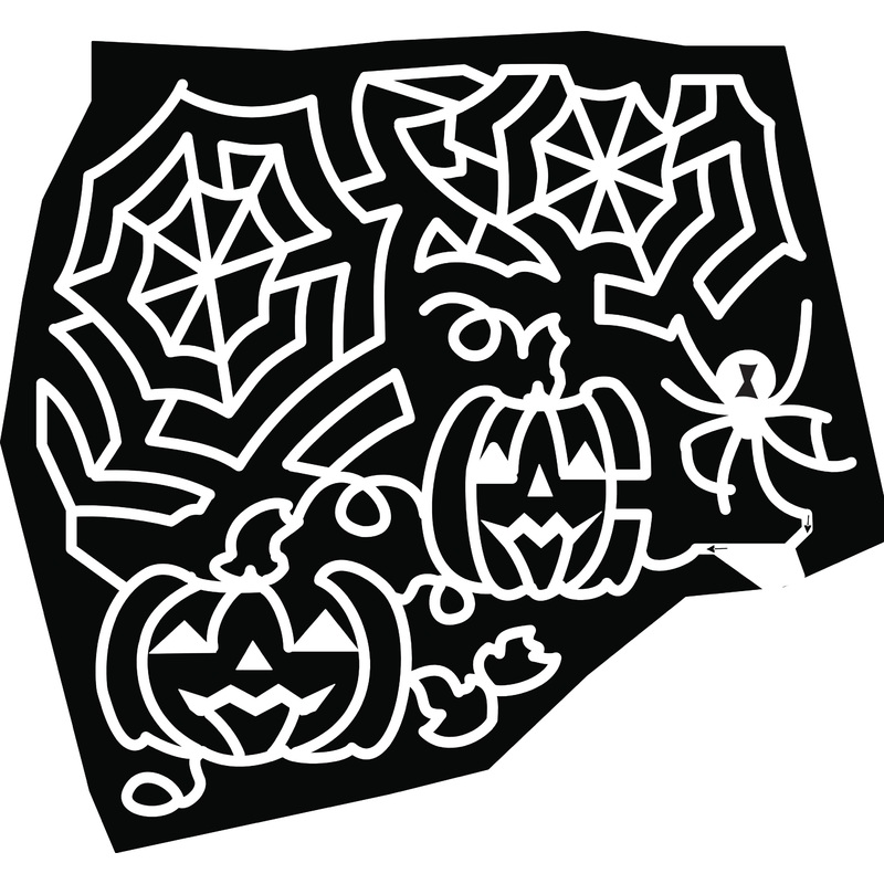 22_NC_Ruffin1 Spider Web Black Widow Jack-o-Lantern Pumpkin