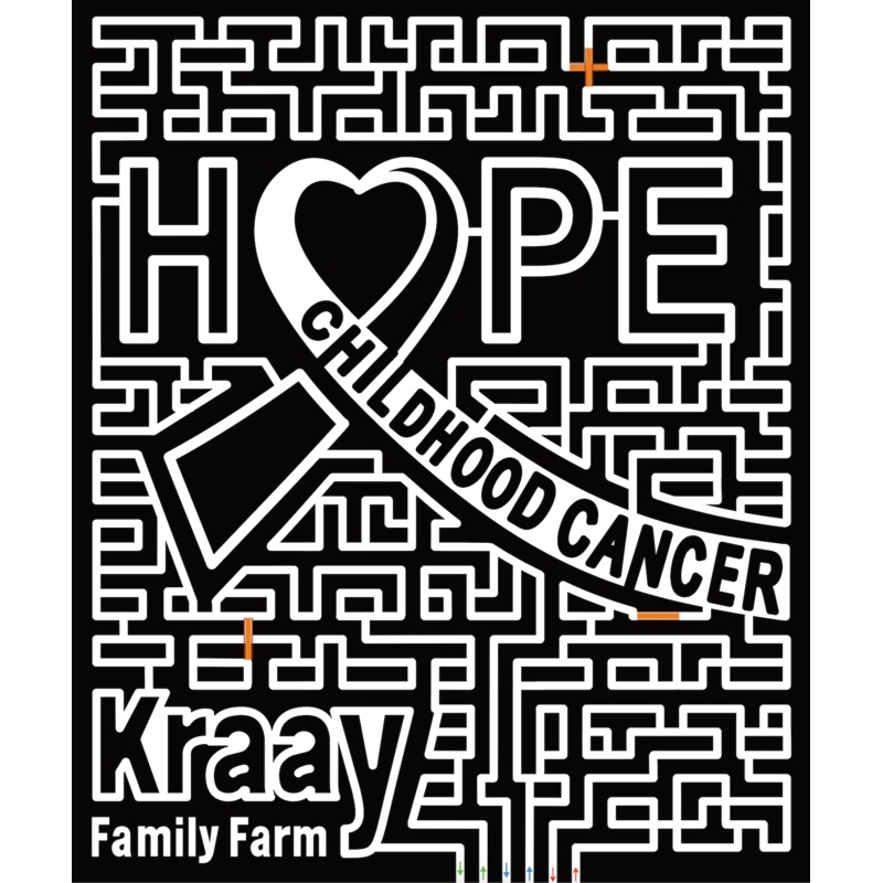 23_AB_Lacombe Hope, Childhood Cancer, Kraay Family Farm, Heart, Ribbon,