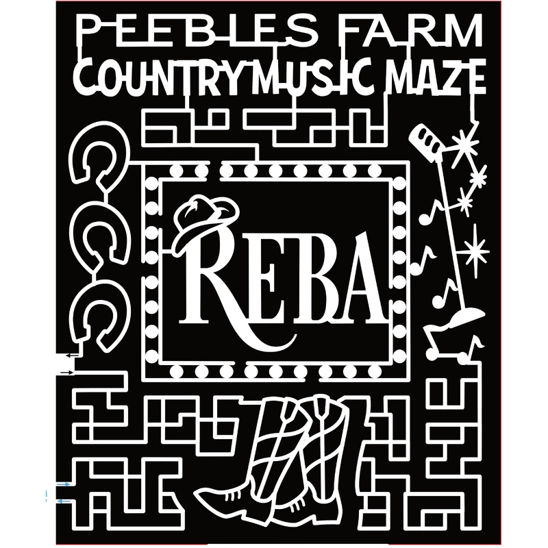 23_AR_Augusta Reba, Cowboy Hat, Microphone, Music notes, Boots, Horse shoe, Star