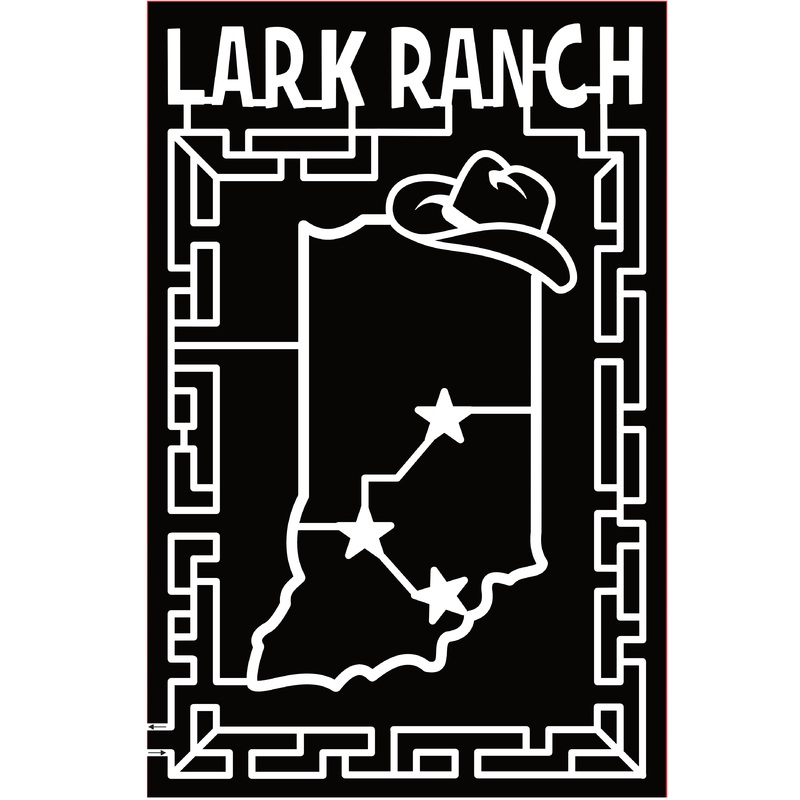 23_IN_Greenfield Lark Ranch, Indiana Sate, Cowboy Hat, Stars