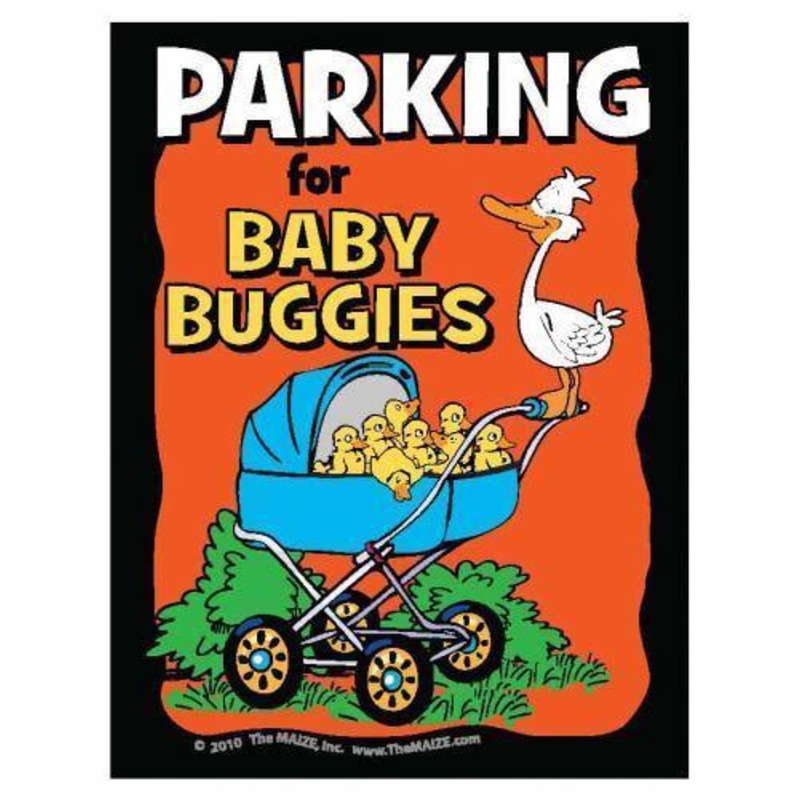 Baby Buggy Parking Sign