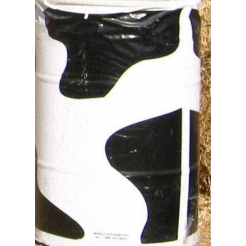 Cow Pattern Trash Can Wraps