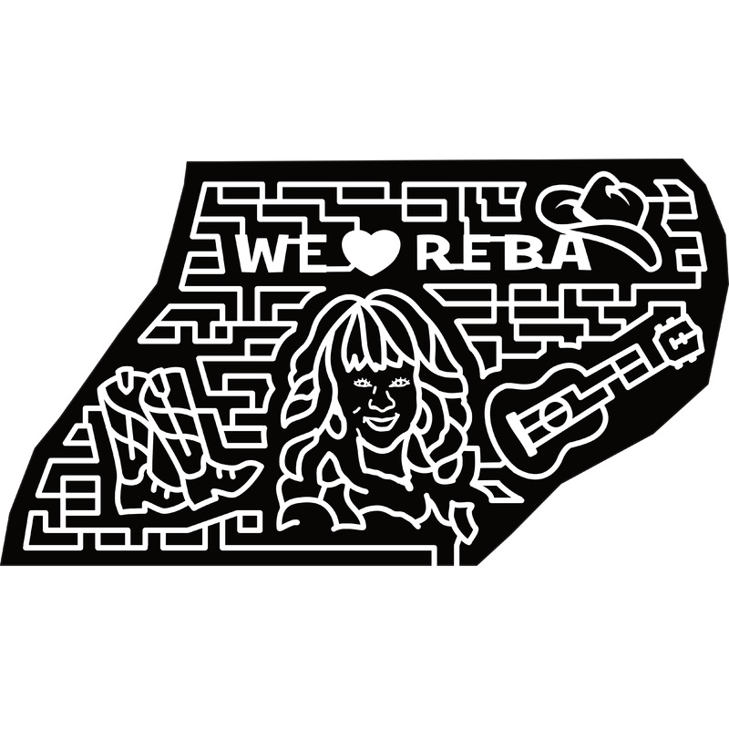 23_NC_Charlotte We Heart Reba, Cowboy Hat, Cowboy Boots, Face, Celebrity, Guitar