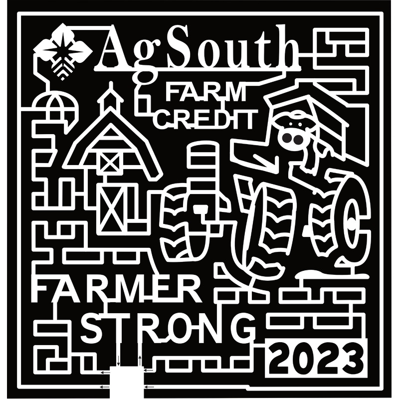 23_NC_Richfield AgSouth Farm Credit, Logo, Silo, Barn, Tractor, Pig, Farmer Strong, 2023