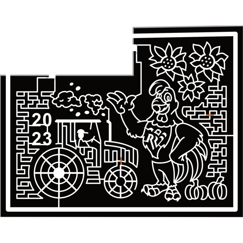23_ND_WestFargo Red River Valley Fair, Flower, Rooster, Tractor, 2023, Pumpkin