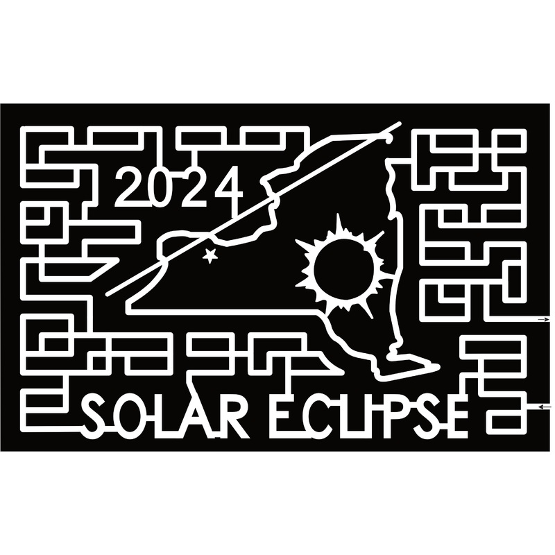 23_NY_Scottsville Solar Eclipse, Sun, Star, New York State 2024
