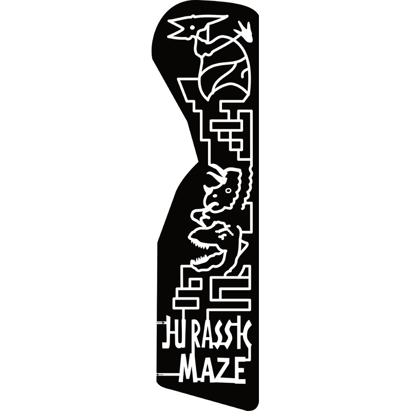 23_TN_EastKnoxville Jurassic Maze, Dinosaur