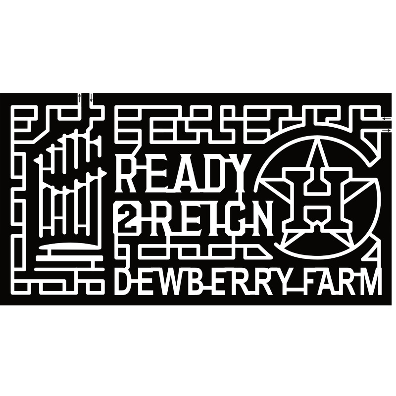 23_TX_Brookshire Ready 2 Reign, Dewberry Farm, Logo, Houston Astros, Trophy