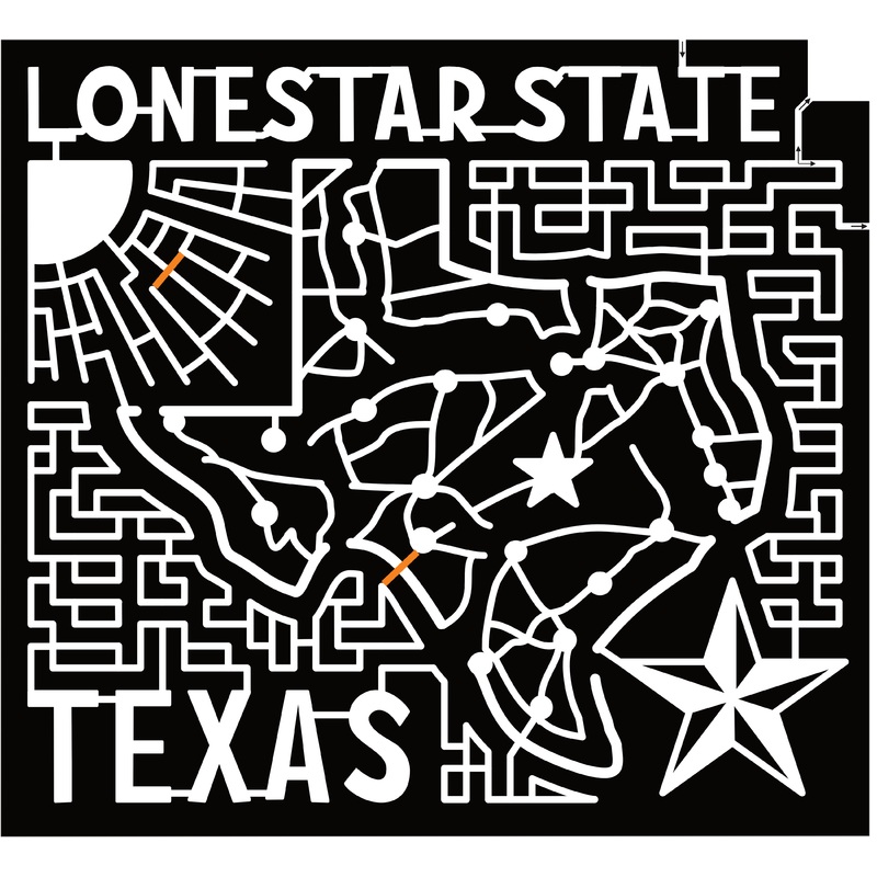 23_TX_Lubbock Lone Star State, Texas, Star, Sun