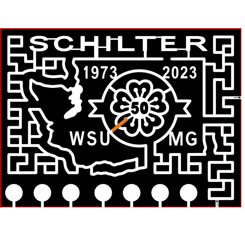 23_WA_Olympia Washington, Schilter, 1973, 2023, WSU, MG, 50, Flower, Logo