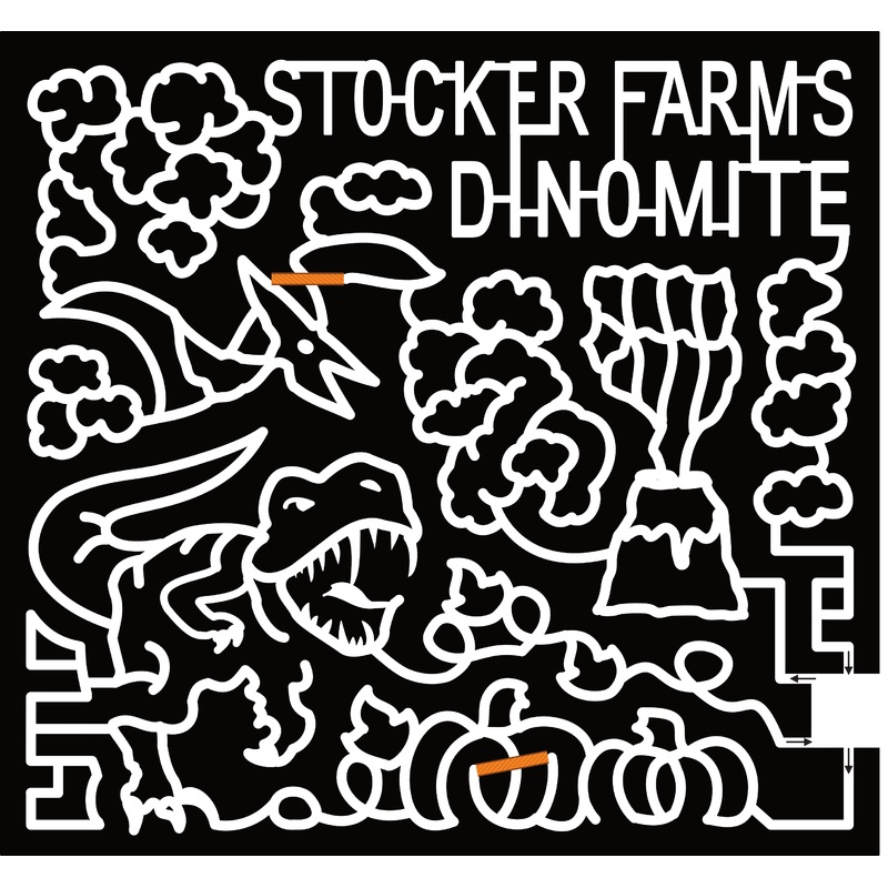 23_WA_Snohomish Stocker Farms Dinomite, Volcano, Dinosaur, Pumpkin, Cloud