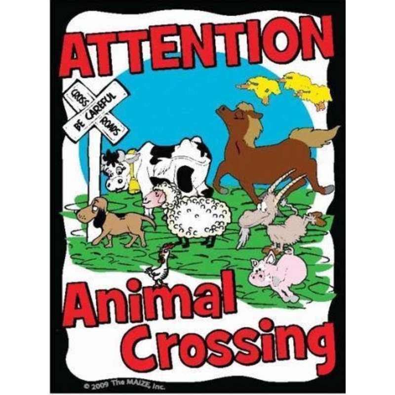 Animal Crossing Sign