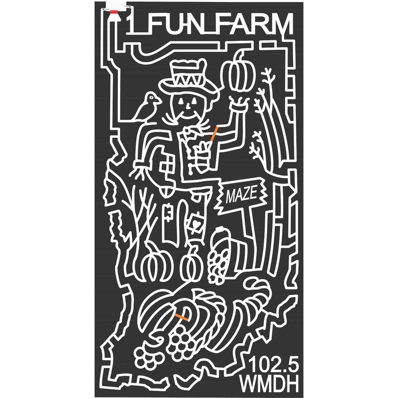 06_IN_Farmland A Indiana, state, shape, Scarecrow, crow, Corn, Pumpkin