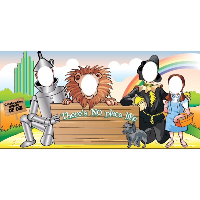 Artwork for Wizard of Oz 8′ x 4′ Photo Opp Sign