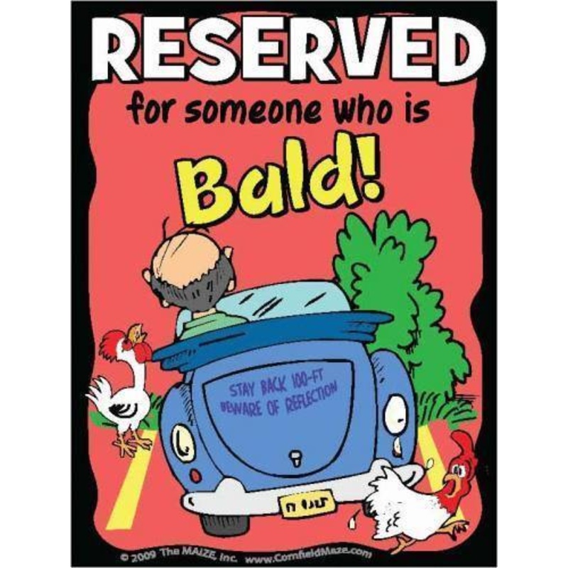 Bald #2 Parking Sign