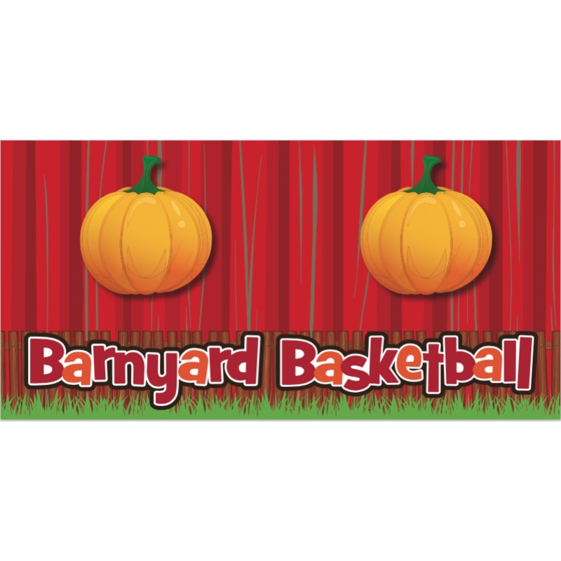 Individual 8-foot Barnyard Ball Zone Banner