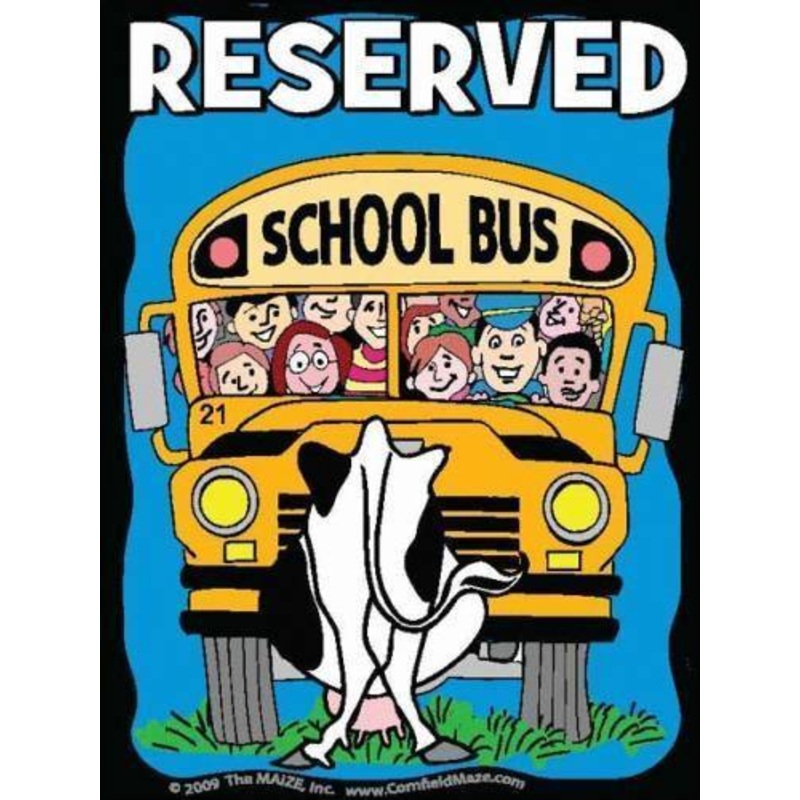 School Bus – Cow