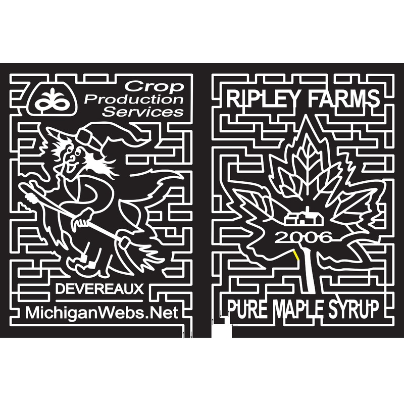 06_MI_Vermontville Michigan, Witch, Leaf, House, Broom, Flying, crop production services