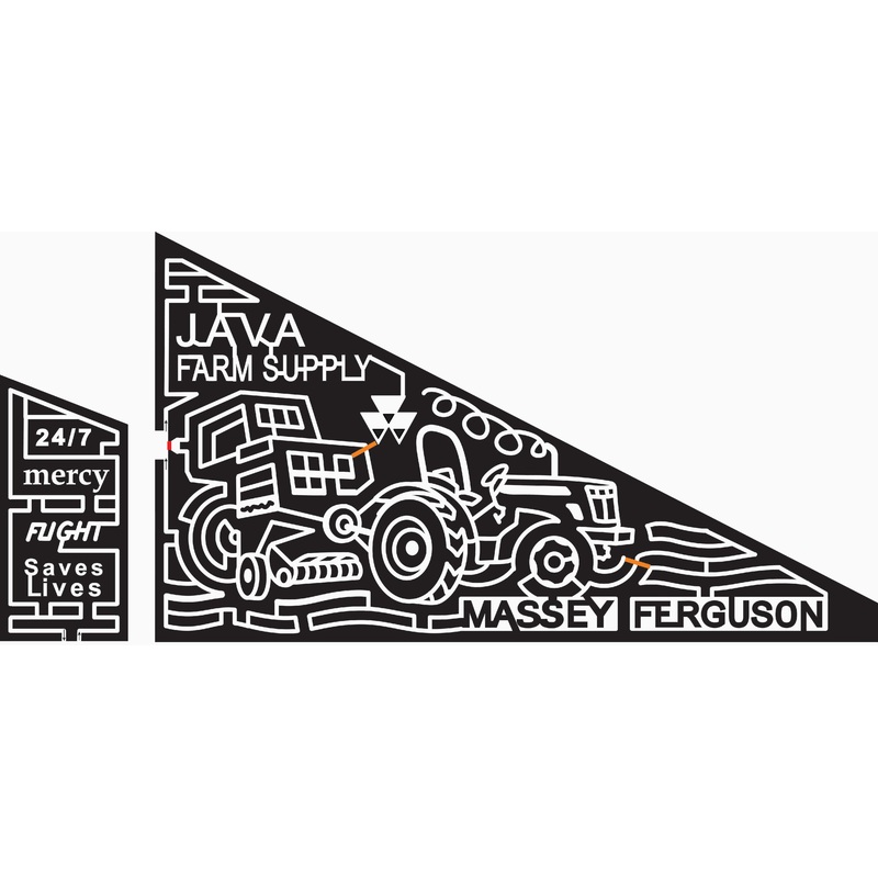 07_NY_Arcade New York, Tractor, combine, farm, java, logo, massey ferguson, .jpg