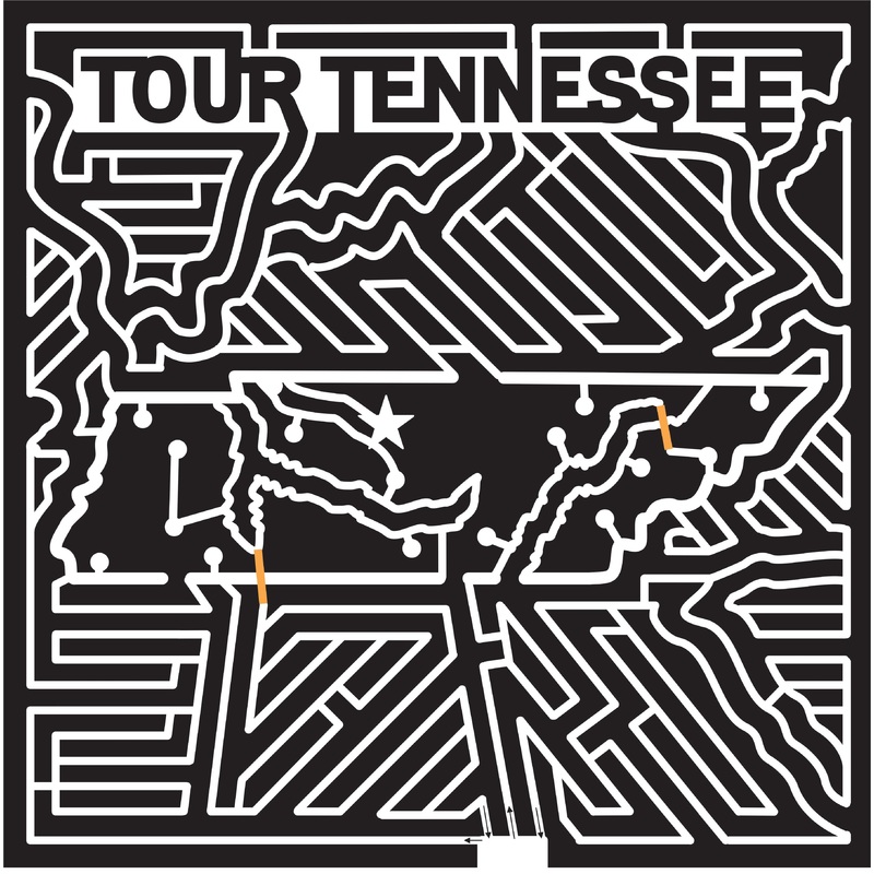 06_TN_Spring_Hill Tennessee, state, shape, star
