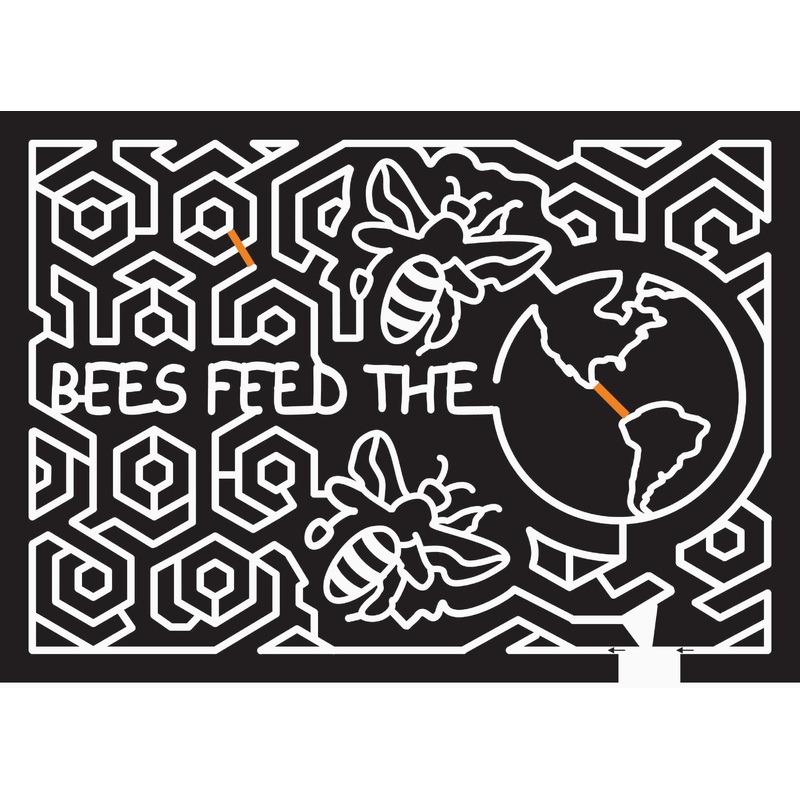 07_TX_Brookshire Texas, Bees, insect, globe, world, beehive, hive, combs, continent.jpg