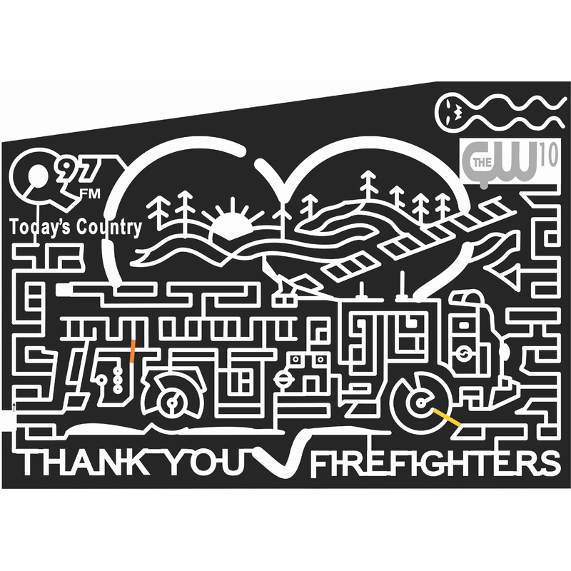 08_CA_Anderson California, fire truck, engine, Fire, Ladder, Heart, Corn, firemen, firefighters, q97, cw, logo, sponsor, 2008.jpg