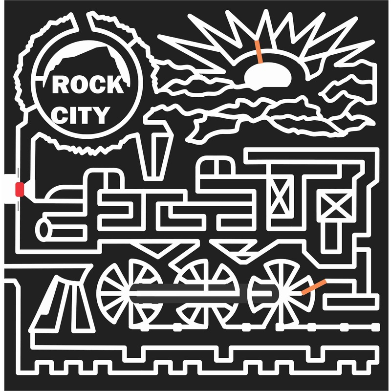 08_GA_Rock_City Georgia, Train, engine, locomotive, Sun, rock, 2008.jpg