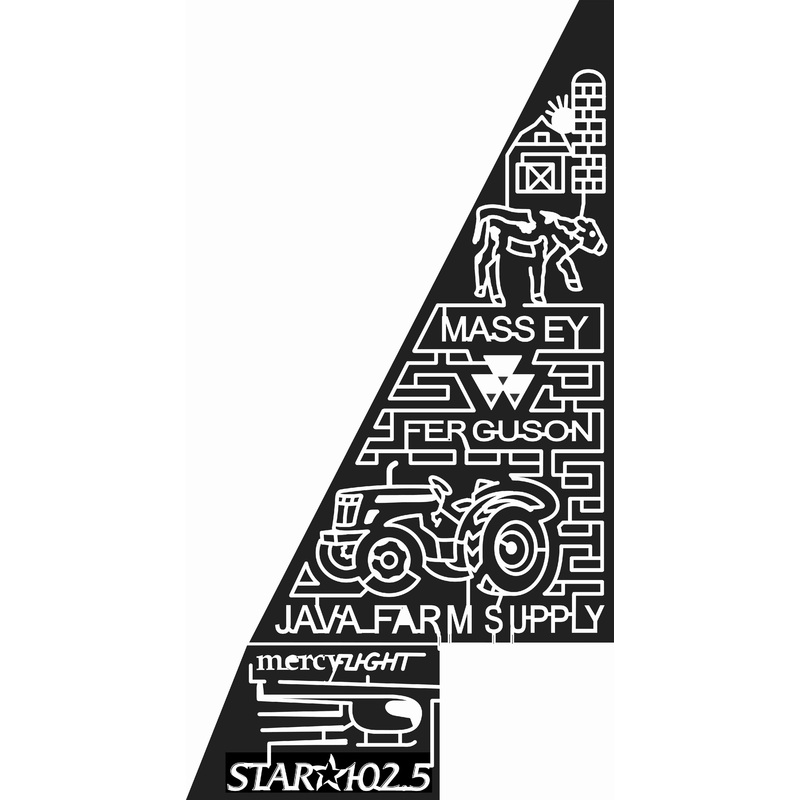 08_NY_Arcade New York, Cow, Barn, farm, Tractor, Helicopter, massey ferguson, java, mercyflight, sponsor, 2008.jpg