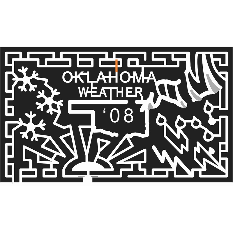 08_OK_Shawnee Oklahoma, state, shape, Sun, snow, flake, rain, lightning, weather, seasons, 2008.jpg