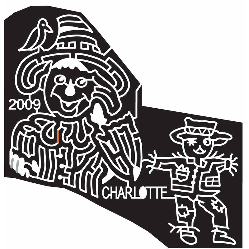 09_NC_Charlotte North Carolina, Scarecrow, crow, Bird, straw, Patch, 2009