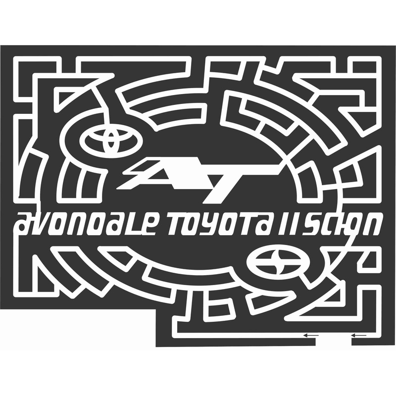 10_AZ_Litchfield Arizona, logo, Car, toyota, scion, sponsor, 2010, Vehicle