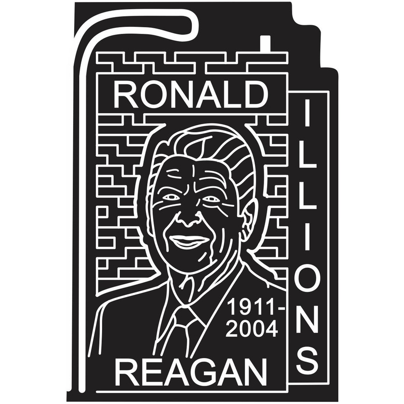 11_IL_Crest_Hill_4 Illinois, ronald reagan, president, United States, America, Person, People, Man, 2011.jpg