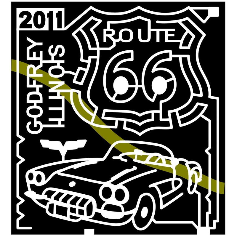 11_IL_Godfrey Illinois, route 66, Sign, Vehicle, classic, Road, 2011, highway.jpg