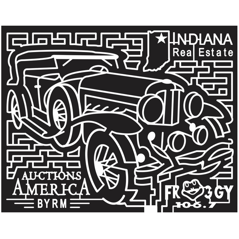 11_IN_Waterloo Indiana, Vehicle, Car, classic, state, shape, real, sponsor, logo, Radio, 2011, estate, froggy.jpg