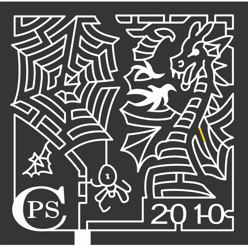 10_MI_Vermontville 2010, Spider, web, bat, Dragon, Fire, CPS, Halloween, mid, evil, creature, logo, Michigan
