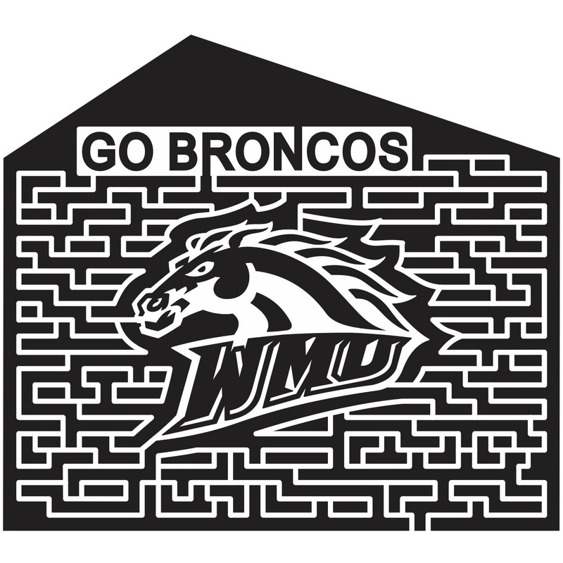 11_MI_Richland Michigan, Animal, Team, mascot, logo, broncos, paths, Sports, 2011, wmu.jpg