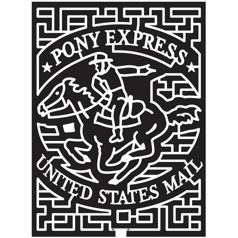 11_MO_Barnard Missouri, pony, Horse, express, United States, mail, postal, banner, star, 2011.jpg