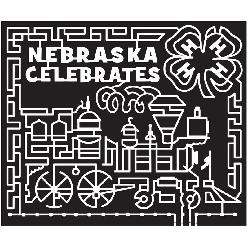 11_NE_North_Platte Nebraska, Train, engine, locomotive, 4H, clover, railroad, 4-H, tracks, 2011, education.jpg